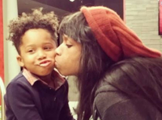 jennifer Hudson, David Jr. jennifer Hudson, David Jr.
